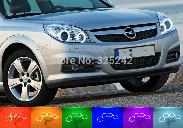 RF   APP Ƽ ÷ Ʈ Ʈ RGB LED õ  ŰƮ Opel Vectra C 2005 2006 2007 2008 facelift headlight